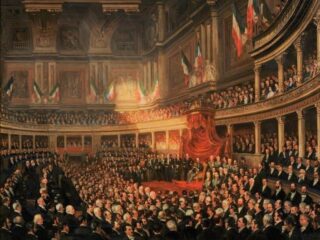 Seduta di apertura del Parlamento a Torino, 2 aprile 1860 (4)